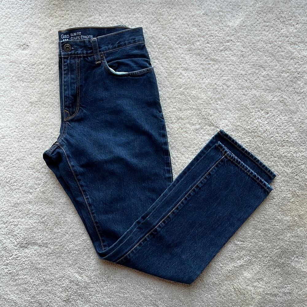 Men’s Gap Slim Fit Blue Jeans
